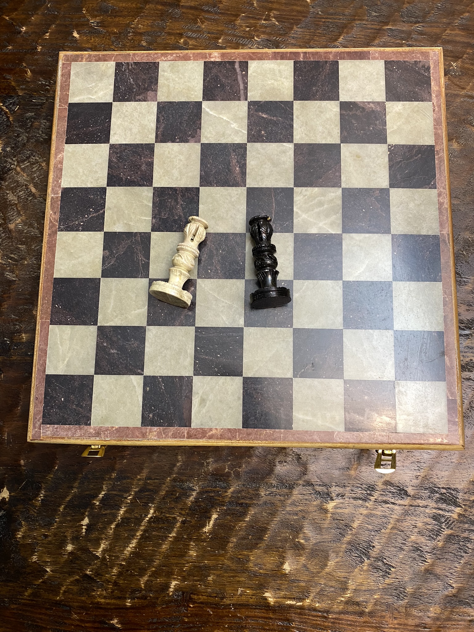 Soapstone Chess Set with pieces